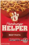 Betty Crocker Hamburger Helper beef pasta: pasta and sauce mix, makes 5 1-cup servings Center Front Picture